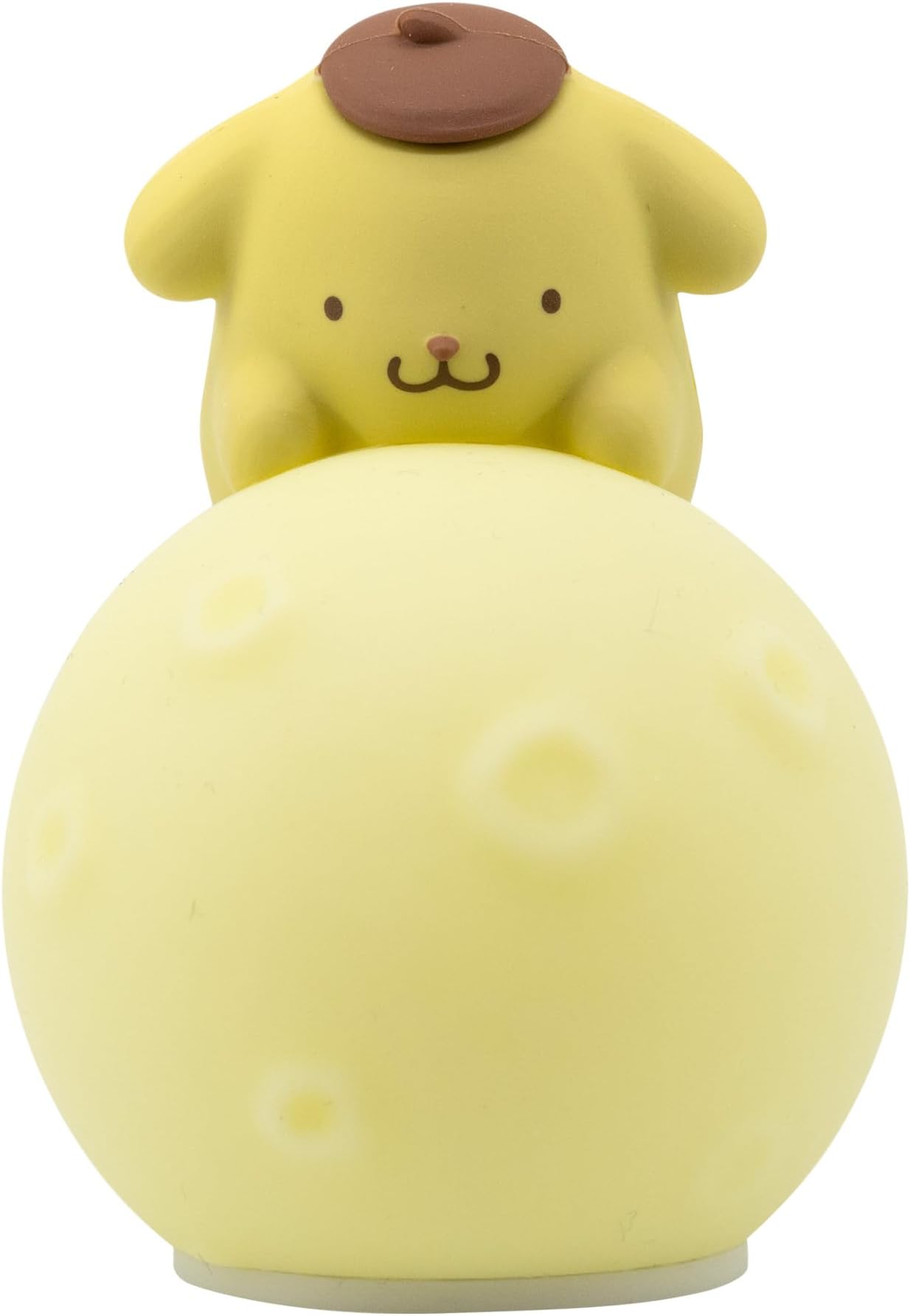 YuMe Hello Kitty & Friends Little Moon Light – Pompompurin Night Lamp for Kids Age 3+ | 11cm Kawaii Collectable for a Childs or Fans Bedroom | Official Sanrio Gift | Collect All 5 Cute Characters
