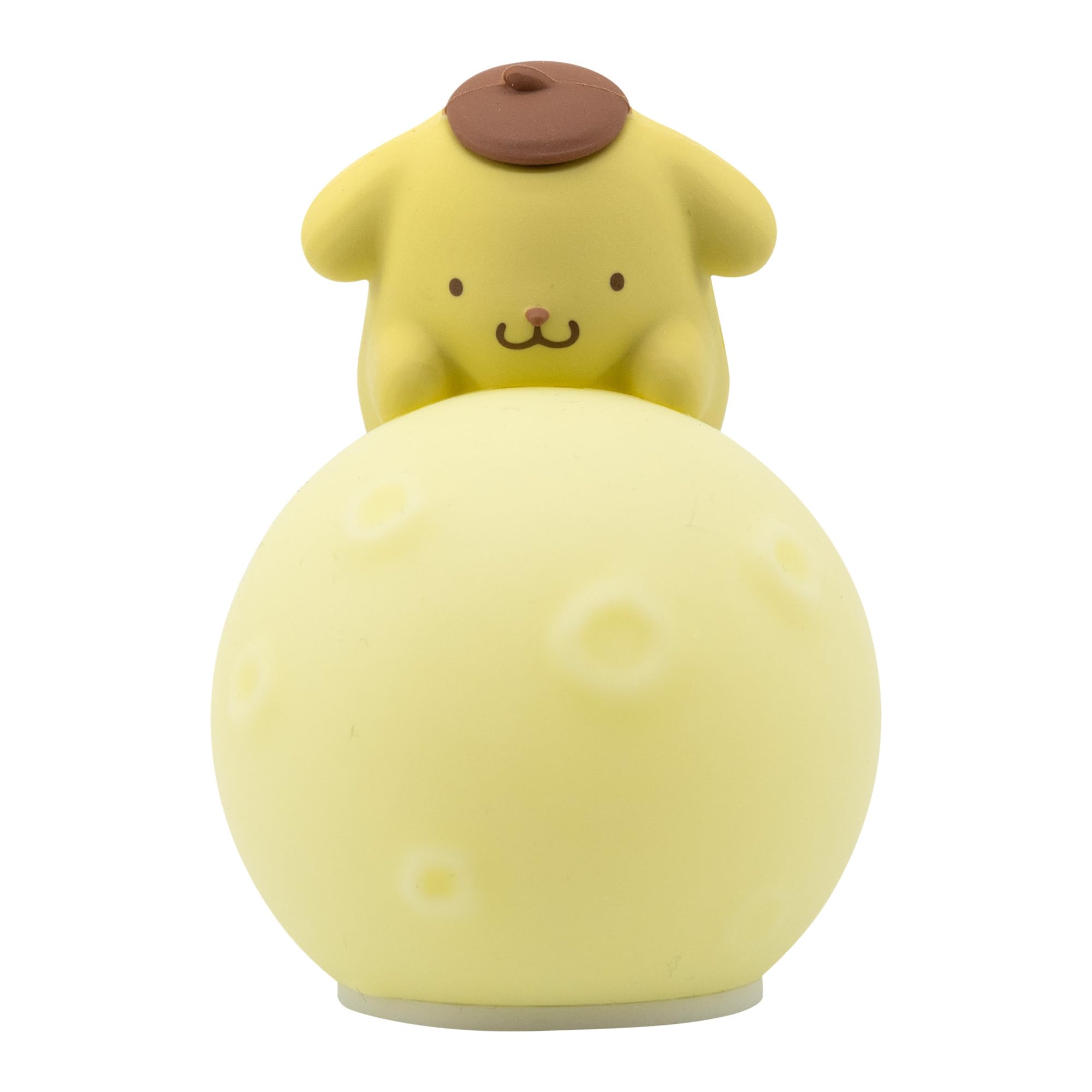 YuMe Hello Kitty & Friends Little Moon Light – Pompompurin Night Lamp for Kids Age 3+ | 11cm Kawaii Collectable for a Childs or Fans Bedroom | Official Sanrio Gift | Collect All 5 Cute Characters