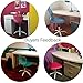 GreenForest Kids Desk Chair, Teens Computer Chair, Pink, Modern, Low Back, Armless, Swivel, Office Chair, 15.2