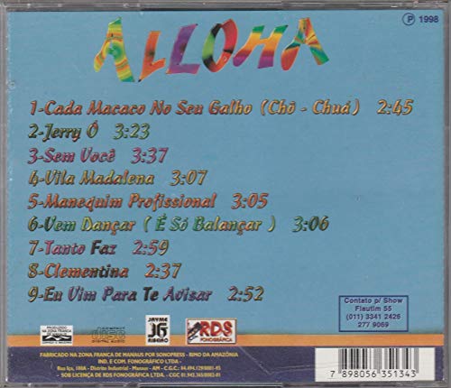 Alloha - Cd Alloha - 1998