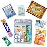 The Rally Bag - 1 Pre-Filled Hangover Kits for Bachelorette Parties, Birthdays & Weddings, Bachelorette Party Favors | Hangover Supplies & Bags, Hangover Survival Party Favors (1 Kits)