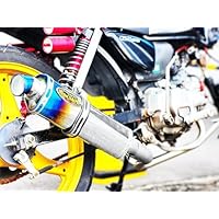 GS50 社外 WR's フルエキゾーストマフラー ステンレスエキパイ フルエキゾーストマフラー スリップオンマフラー ワンズ管 GS50 NA41用