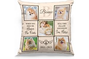 Personalized Christmas Pillow Covers: Keep Your Dog's Memory Close