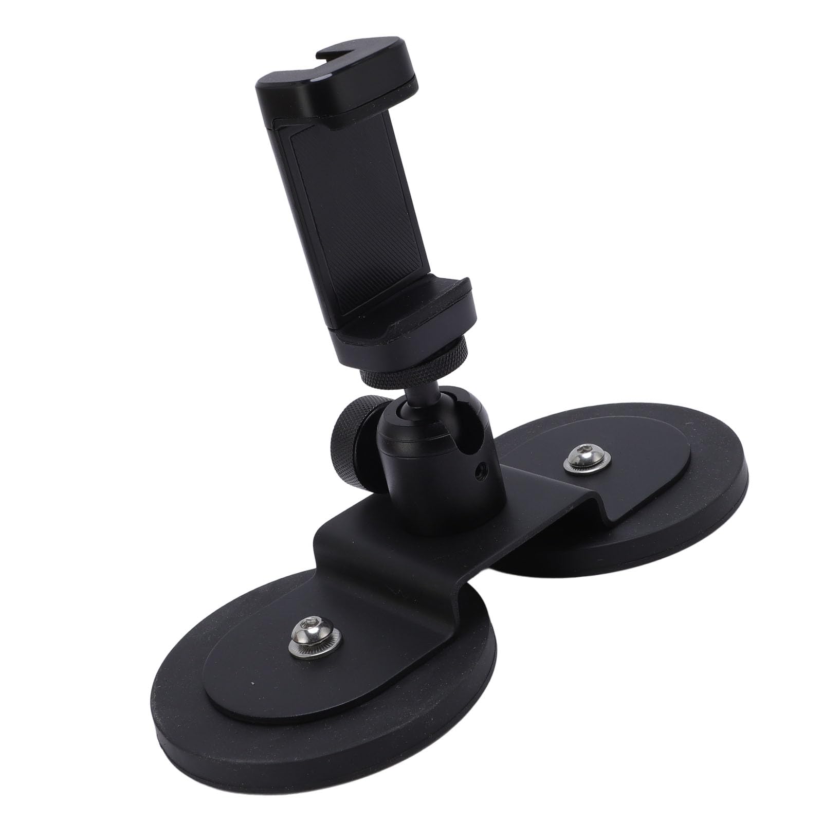 Supporto Magnetico per Action Camera, Staffa Regolabile a 360 | Supporto da auto a forte aspirazione per Action 5 Pro, Go 3S, 13 Black, 3, Telefono