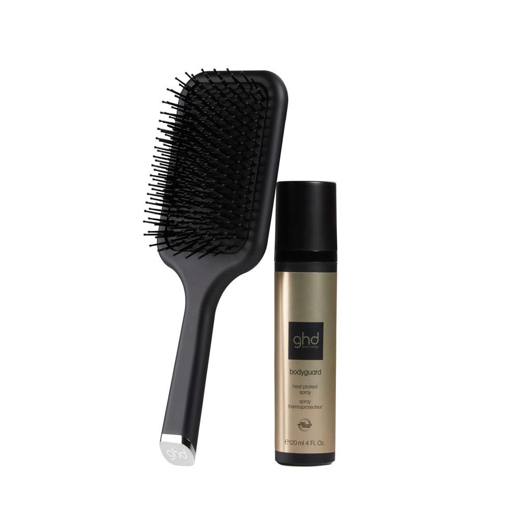 ghd Styling Duo Gift Set Paddle Brush & Bodyguard Spray 120 ml