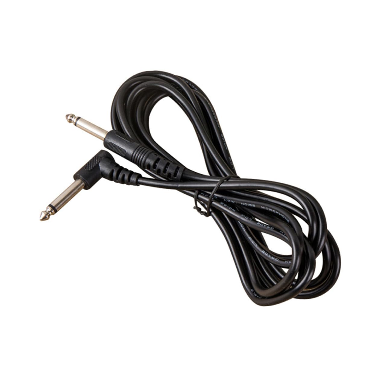 TOGEVAL 10pcs 6.35mm Guitar Patch Cable Elbow Patch Cable for Electric Guitar Amp Cord