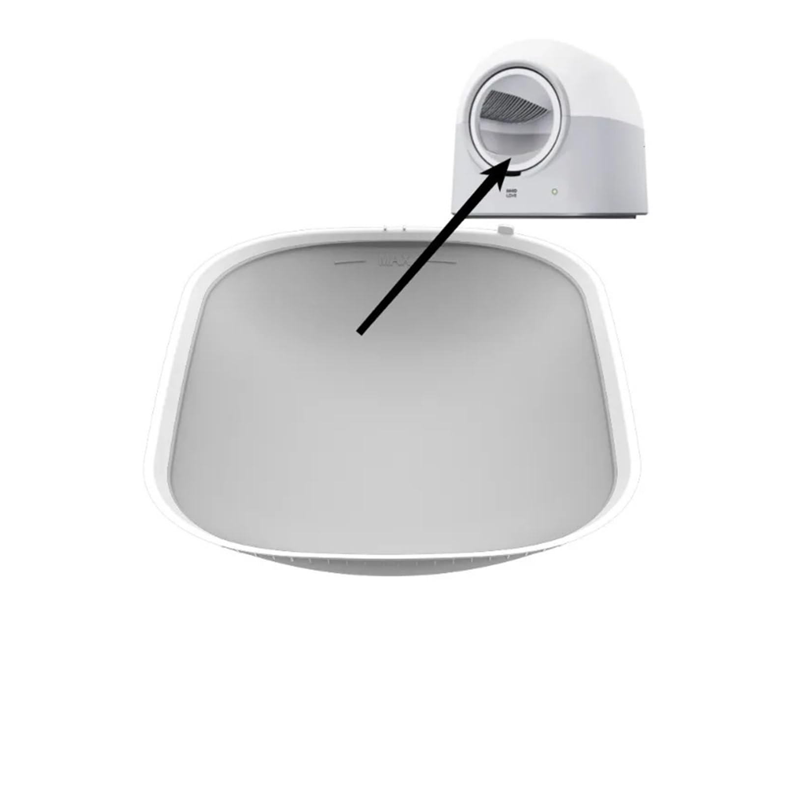 Accessorio Tappetino In Silicone Per Lettiera Autopulente