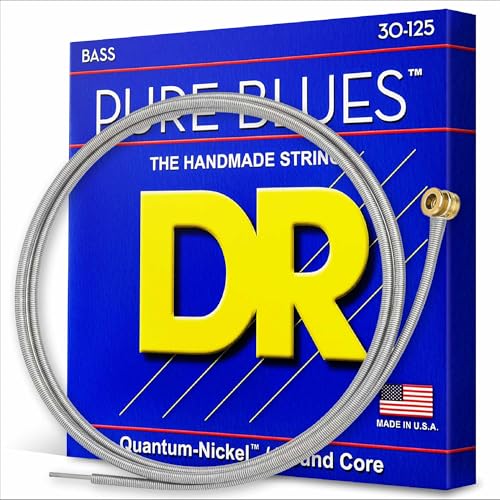 DR Strings PURE BLUES Bass Guitar Strings (PB6-30)
