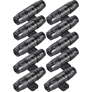 Install Bay MANLFH-10-4 or 8 Gauge Mini ANL Nickel Plated Fuse Holder (10 Pack)
