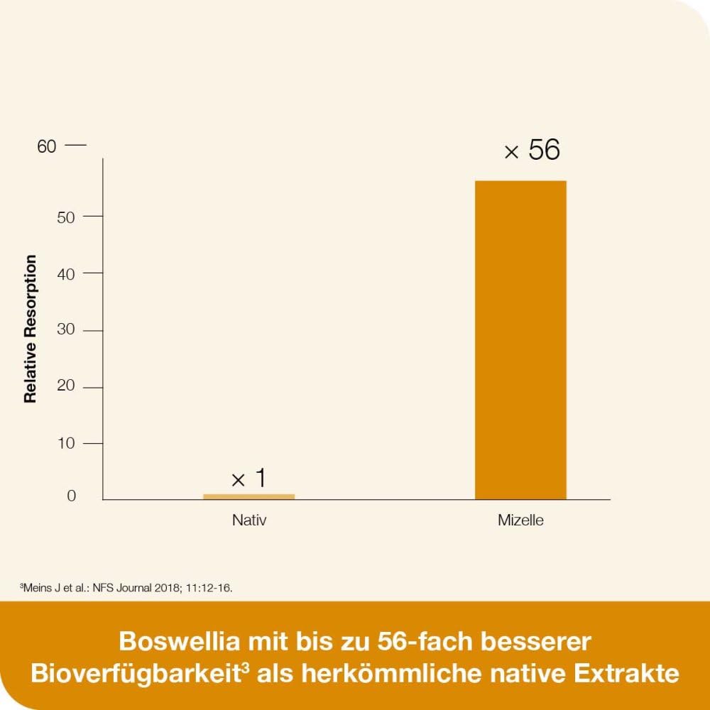 curcumin-Loges® plus Boswellia - 120 Kapseln - Nahrungsergänzungsmittel mit hoch bioverfügbarem Curcumin und Boswelliasäuren sowie Vitamin D
