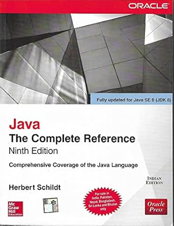 Buy Java: The Complete Reference Book Online at Low Prices in India ...