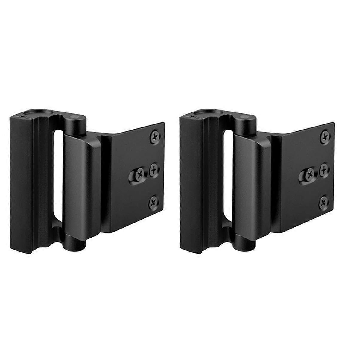 Home Security Door Lock Home Reinforcement Door Lock Device Lock Childproof Door Reinforcement Lock Black