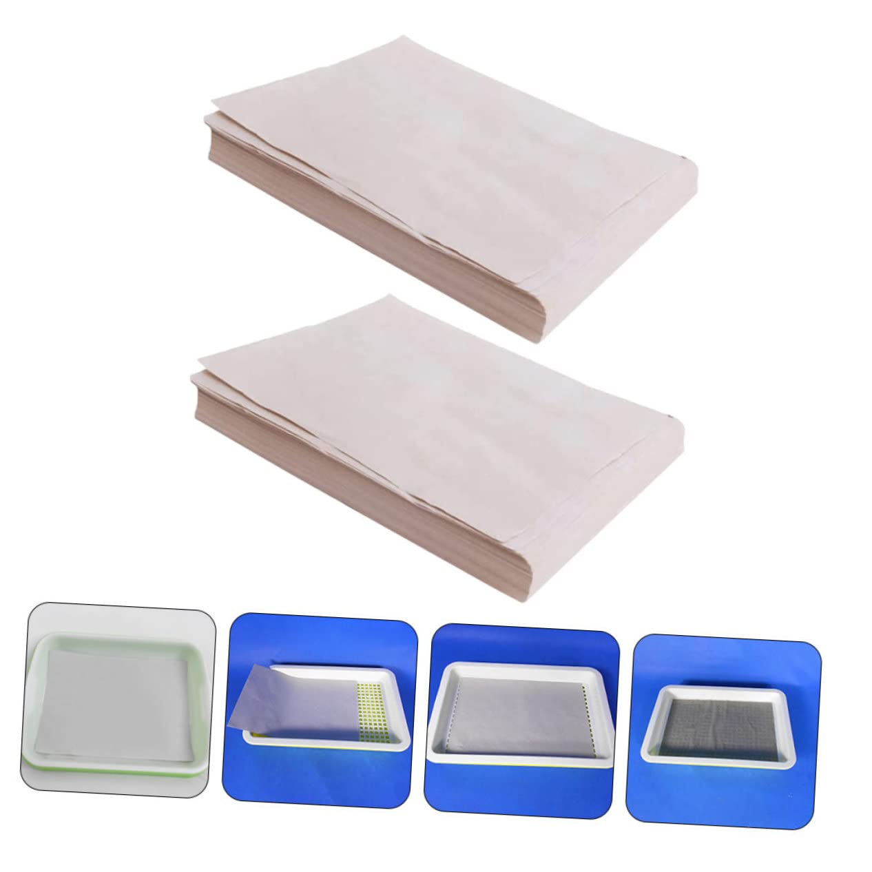 100 Blatt Gemüseanbaupapier Keimpapier-Set Für Gärtnerei