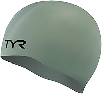 TYR Stealth-X Wrinkle-Free Silicone Adult Racing Swim Cap - Drag Reducing, Tear-Resistant Secure Fit