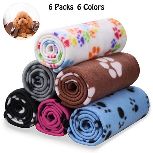 Comsmart Pet Blanket Dog Cat Soft Fleece Blankets Sleep Mat Pad Bed Cover