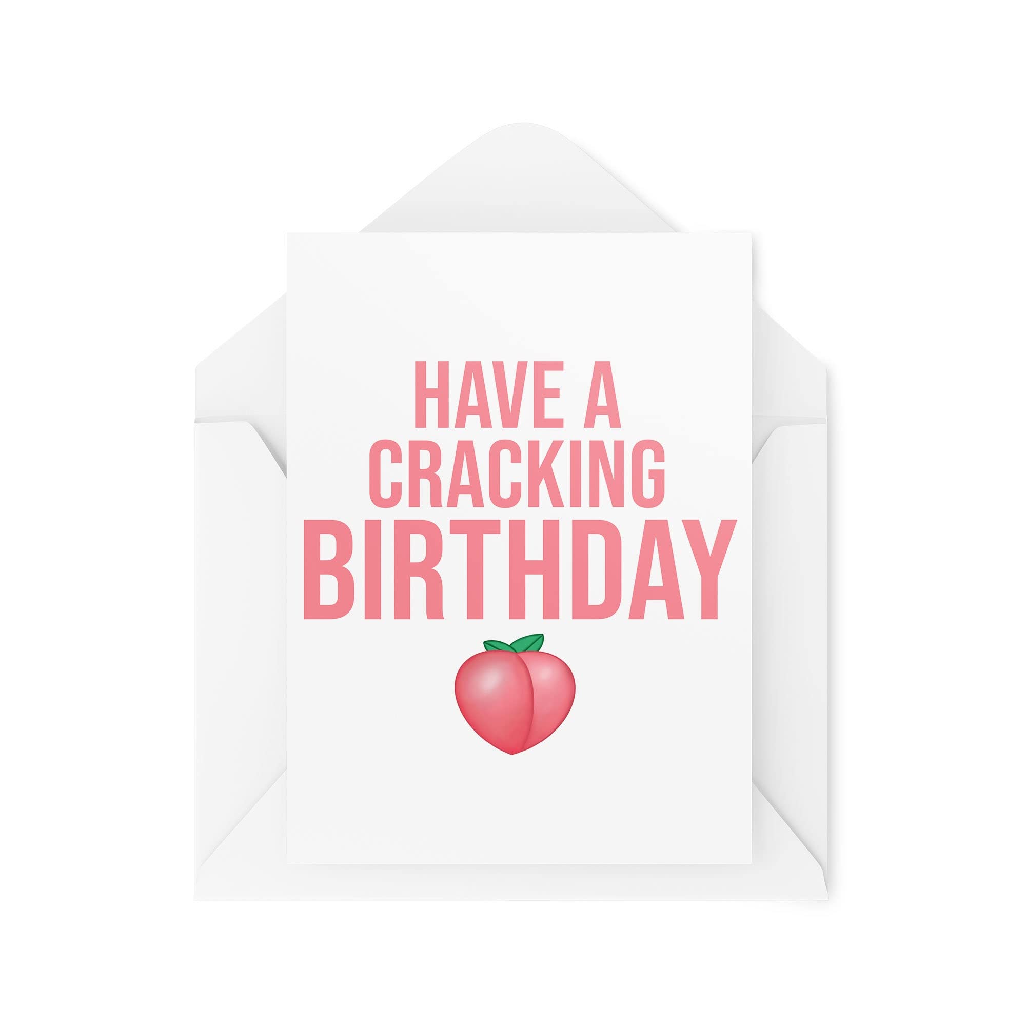 Funny Birthday Cards | Have A Cracking Birthday Card | Banter Novelty Nice Bum Girlfriend Boyfriend Flirty Cute Joke Bottom | CBH1137