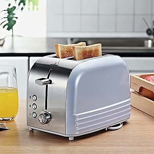 Dpliu 2 Slice Breakfast-Toaster, Küche, die automatische Brot-Toaster extra breite Schlitze Backmaschine, 6… – Bild 3