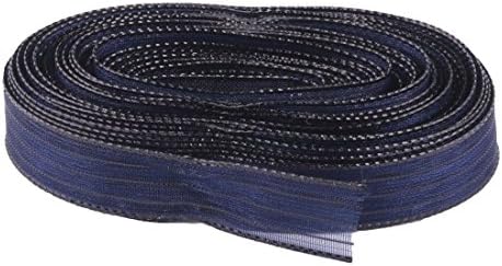 Ruilogod Polyester Festival Gift Box Case Packing Bundling 10 Yards Navy Blue (id: c23 190 143 b87 ebe image 5