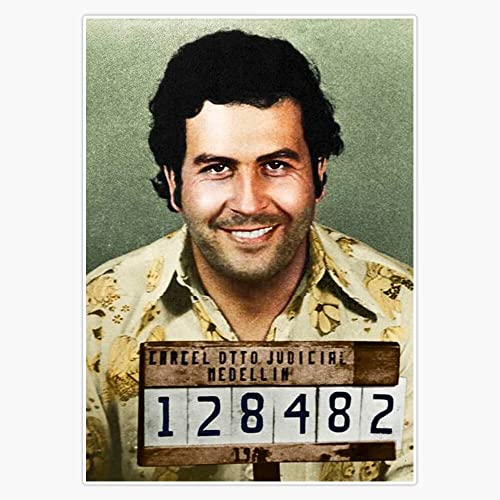 Vision Signs PABLO ESCOBAR Sticker Bumper Sticker Vinyl Decal 5''