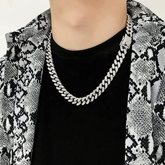 Buy MEENAZ Chain for Men Boys Husband gents boyfriend Stylish golden