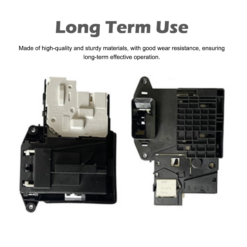 EBF61315802 - Interruptor de bloqueo de puerta de lavadora con MFG63099101 - Conjunto de cerradura de puerta de lavadora compatible con interruptor de puertas de lavadora LG Ken-more