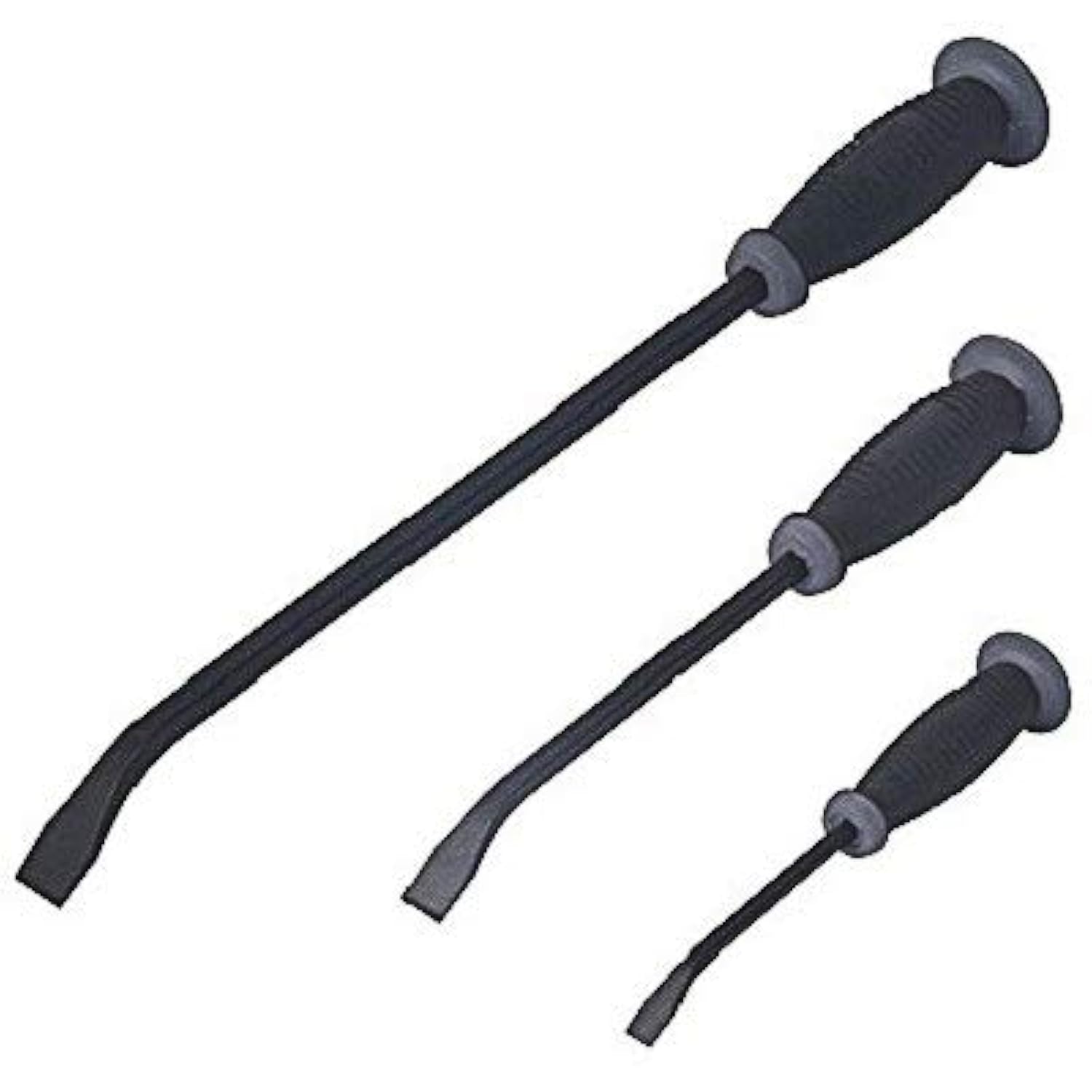 Apex Tool Group JK180512 3-częściowy zestaw drążków do podważania mechanika, gładki