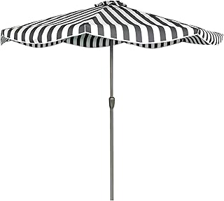 UWY Ombrellone da Giardino Ombrellone Ombrellone da Sole Protezione Parasole Ombrellone da Esterno Ombrellone Ottagonale Baldacchino con 8 Stecche Tenda da Sole per Spiaggia/Piscina/Patio