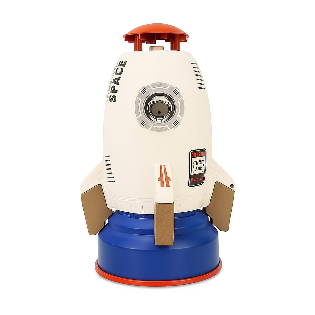 Jugutoz Outdoor Water Rocket Sprinkler Toy for Kids | Backyard Splashing Summer Toy for Toddlers & Children Age 1-8 | Fun Water Spray Play Toy for Boys & Girls 1