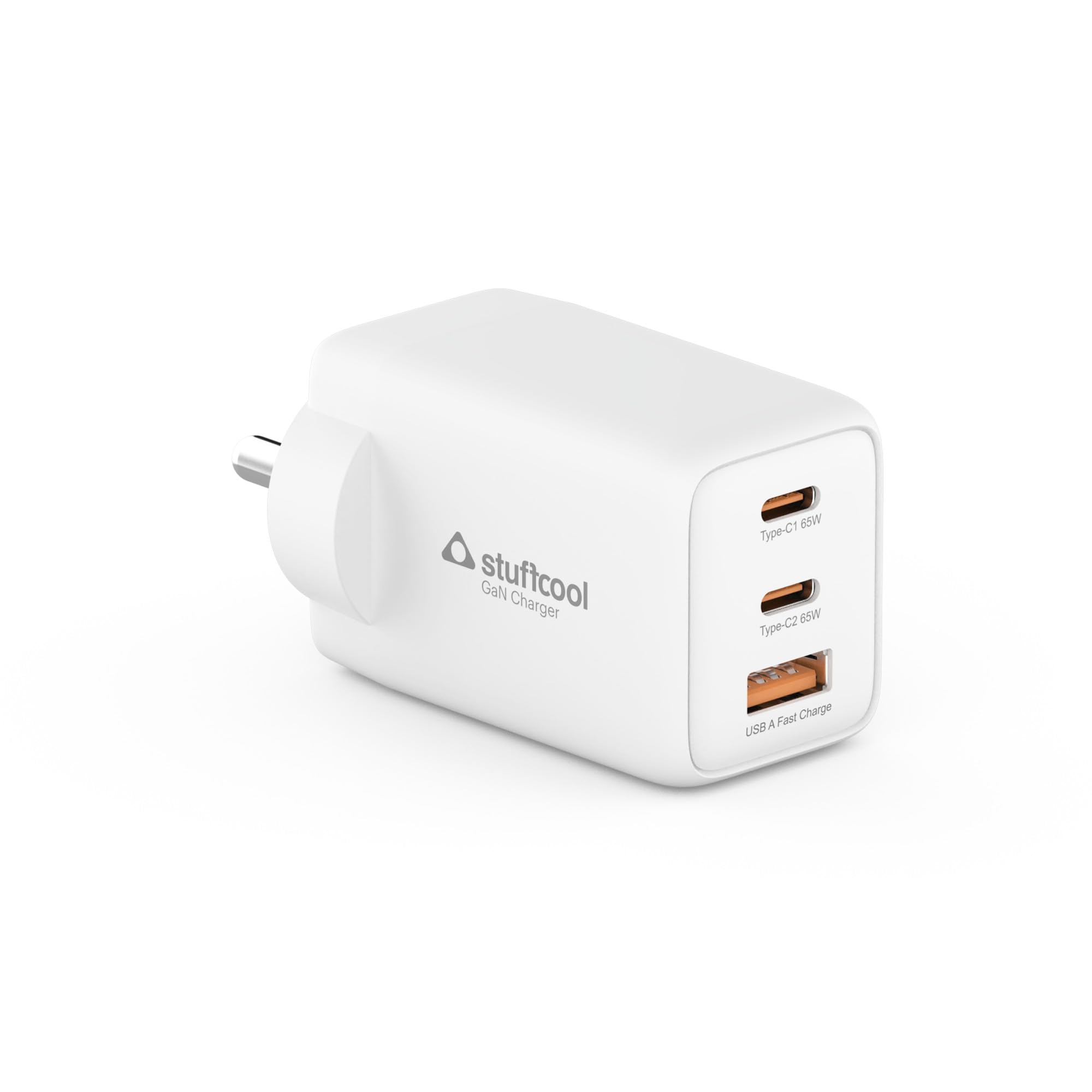 Stuffcool Numen 65, Smallest 65W GaN Charger with Dual USB-C PD PPS Ports and USB-A Port, Laptop, MacBook, iPhone, Pixel & Samsung Fast Charging, SFC 2.0, Compact, BIS & Made in India-image-14