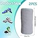 FYSL 2er Pack Schuhwaschbeutel für Waschmaschine, Schuhe Waschbeutel, Wiederverwendbar & Reißfest - Schont Schuhe & Verhindert Beschädigungen (Grau)
