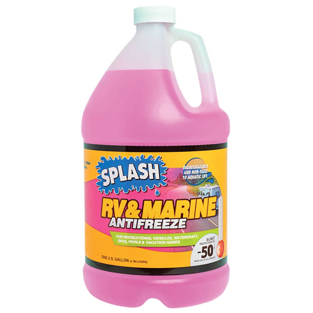 SPLASH 619526 RV & Marine Antifreeze -50°F - 1 Gallon