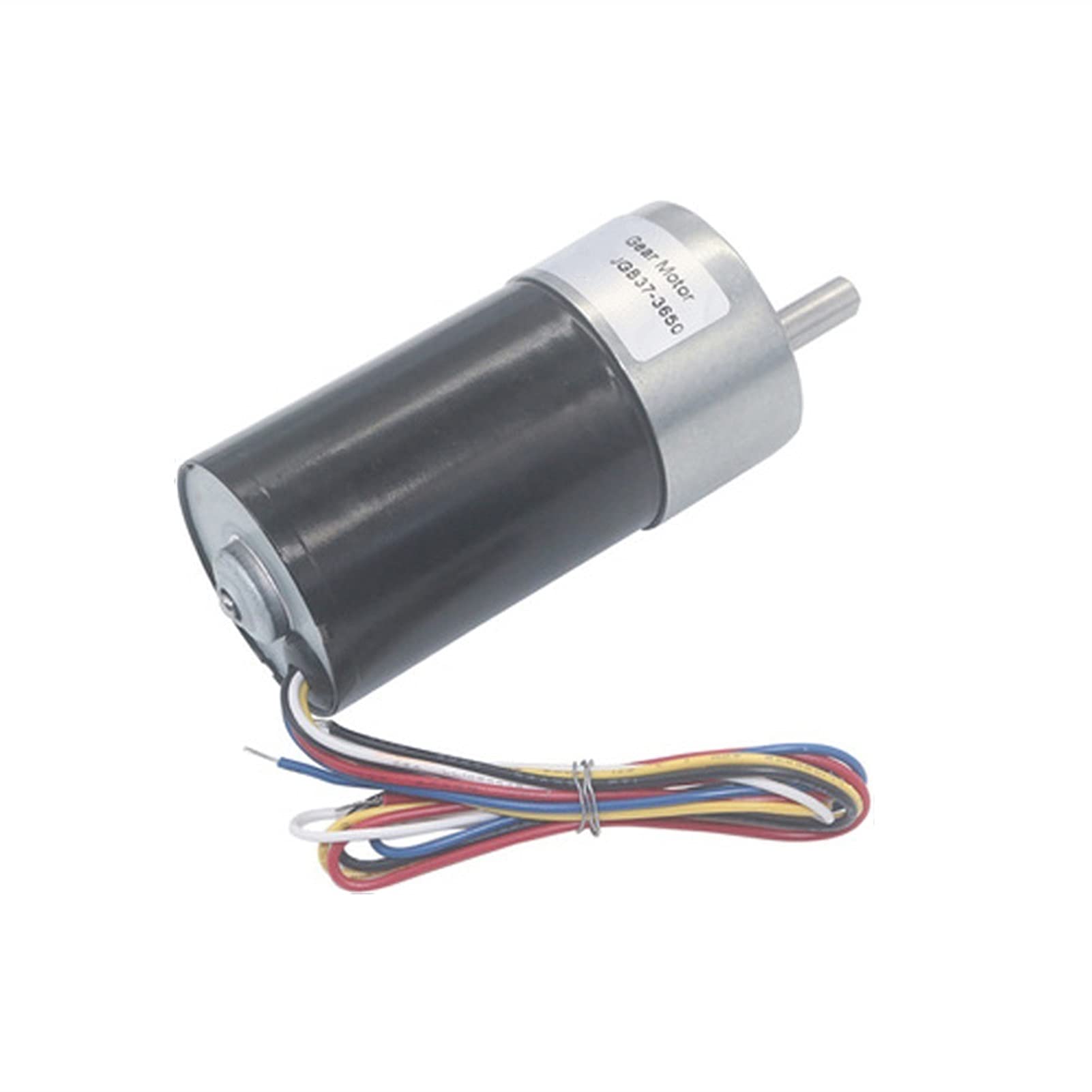 PYouo-DC silnik przekładniowy, 1 2 V, 24 V, 5-1270 obr./min, wysoki moment obrotowy 3,5 kg, bezszczotkowy silnik z metalowymi zębatkami, cichy hałas, odwrotny, długa żywotność sygnału,