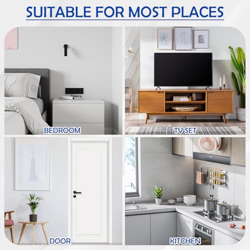 Silikon Halterung Fernbedienung Wand,4 Stück Starker Magnethalterung Fernbedienungshalter mit Klebstoff,Multifunktional Halterung für Fernbedienung für Fernseher,Ventilator und Klimaanlage(Schwarz)