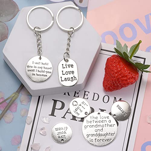 23Pcs Mixed Inspiration Words Charms Craft Supplies Pendants Beads Charms Pendants For Crafting Jewelry Findings Making Accessory For Diy Necklace Bracelet (A511) #TOP4