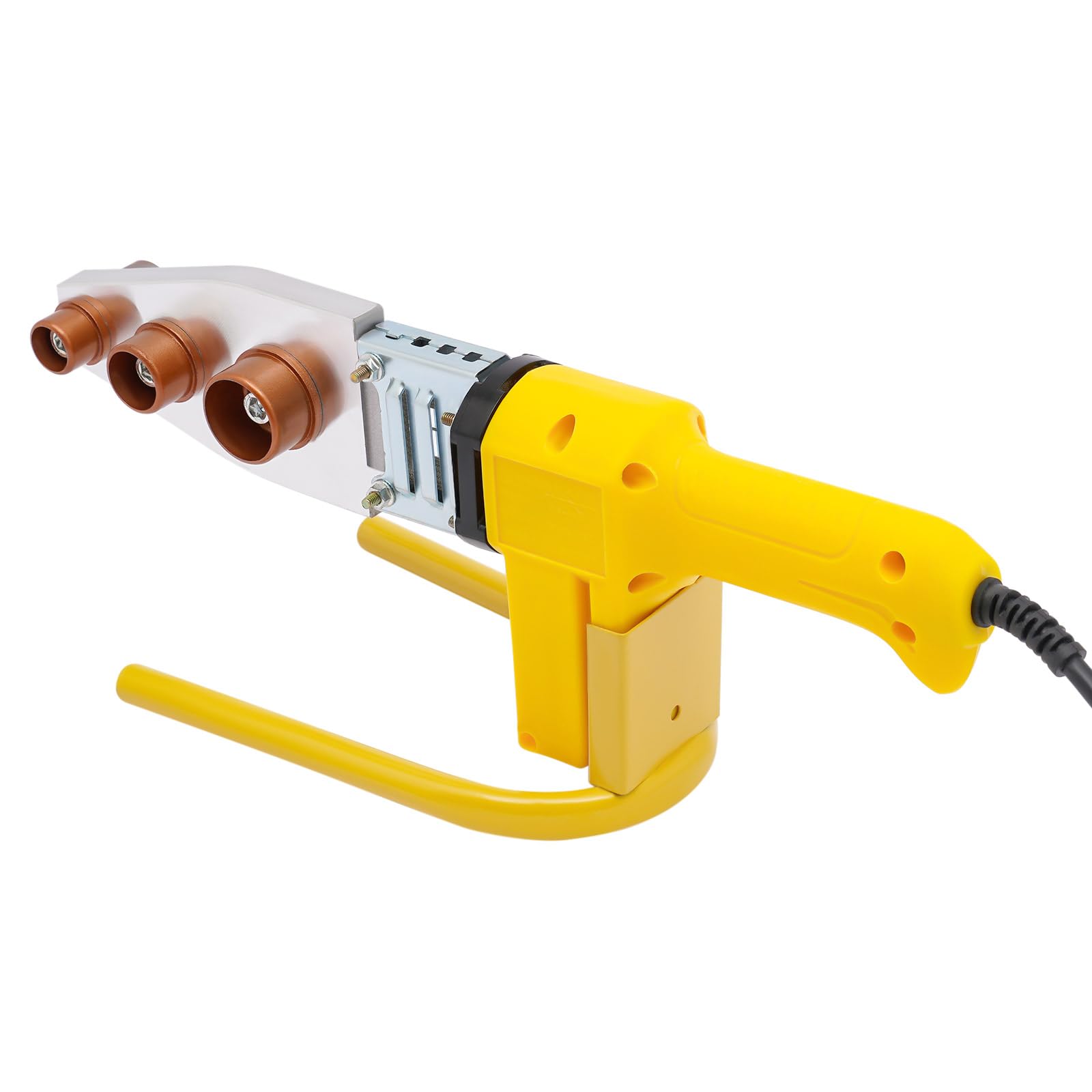 Soldadora de tubos | Soldadora automática para tubos de PE, PP, PPR | Soldadora de plástico profesional con 6 boquillas y maletín de aluminio | Para bricolaje, construcción, taller