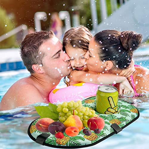 Suporte flutuante para bebidas com 2 furos, Copo Duplo Flutuante para Bebidas, Boias Flutuantes para