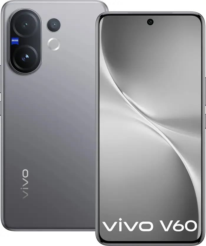 Vivo V60 5G (Mist Grey, 8GB RAM, 128GB Storage)