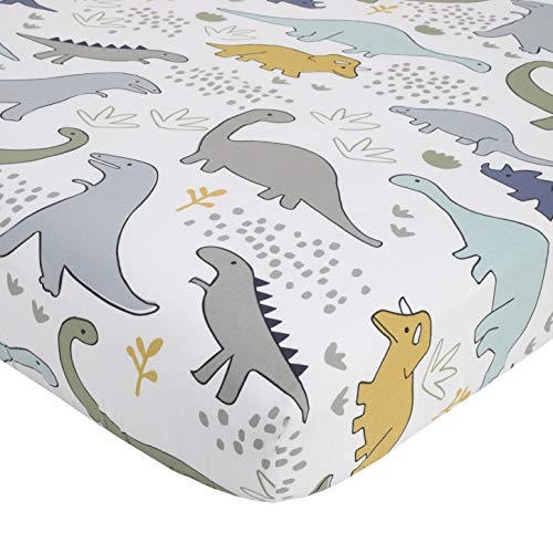 Nojo Little Dinosaurs - 4-Piece Nursery Crib Bedding Set #TOP2
