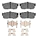 Dynamic Friction Company 3000 Semi-Metallic Brake Pads and Hardware Kit