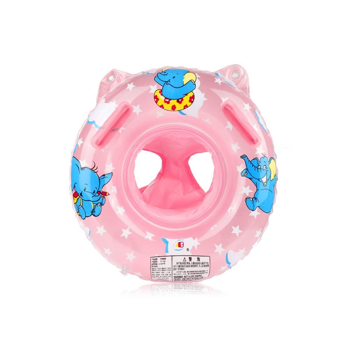 Flotador de anillo de natación para bebé, flotador de piscina hinchable con asiento para bebés y niños de 6 a 36 meses