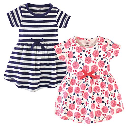 Image of Touched by Nature Girls, Toddler, Baby and Womens Organic Cotton Short-Sleeve and Long-Sleeve Dresses