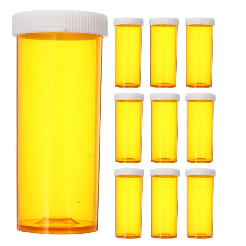 10 Botes Para Pastillas De Plástico Vacíos Con Sellado Impermeable Organizador Compacto Para Medicamentos Suplementos En Hogar Oficina Y Viajes Al Aire Libre