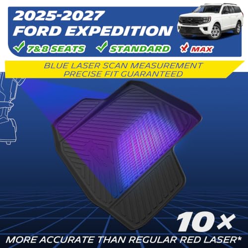 Image of Michelin Vehicle Mats for 2025-2026 Ford Expedition 7&8 Seats Standard