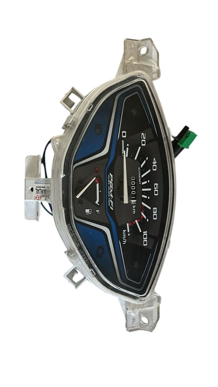 S.R.V Speedometer Assembly Compatible for Honda Activa 6G Manual | Analog Meter with Fuel Gauge | Complete Dashboard Cluster-image-41