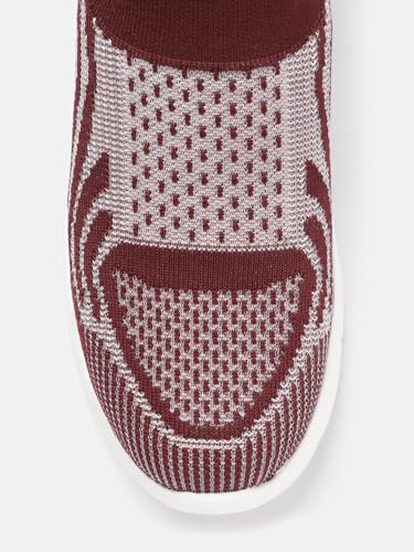 Image of Marc Loire Women's Athleisure Knitted Active Wear Slip-On Sneaker Shoes