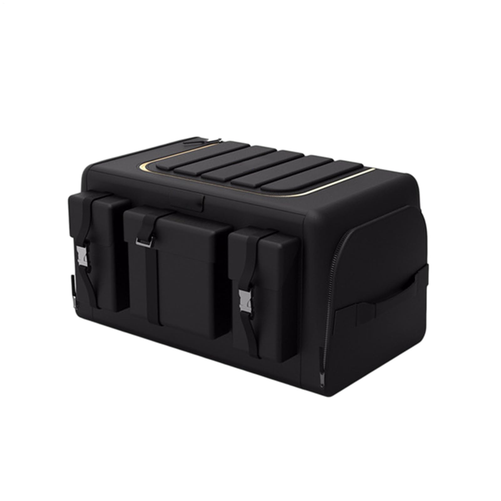 Organizador de camiones - maletero, soporte para alimentos, organizador de | SUV, contenedor de almacenamiento, carga para alimentos, equipos deportivos y kits de emergencia, coches ideales, vehículos