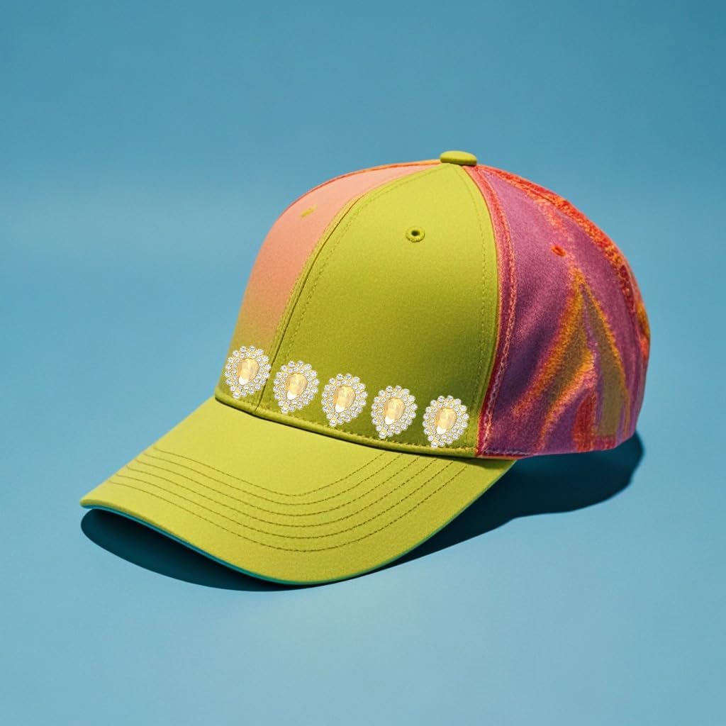 30 Pcs Sew On Rhinestone 7x10mm Tear Drop Flatback Crystal Glass Metal Gold Setting Gems for Wedding Clothes Dress Jeans Crafts Decoration (3 Colorful) - Image 4