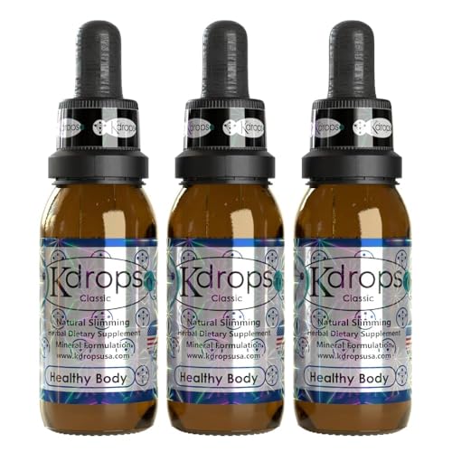 Kdrops Classic | Herbal Drops for General Wellness | Natural Formula for Energy & Focus Support Drops | Pack of 3 | KDROPS (Pack of 3 Classic)