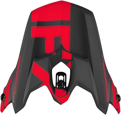 Vista 6 de FXR Casco Torque Team Negro/Rojo