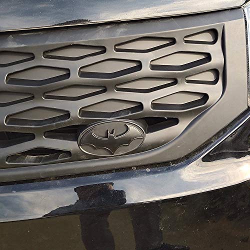 Emblema Adesivo em metal 3D Batman Morcego preto acessórios para carro moto veiculos adesivo decoraç